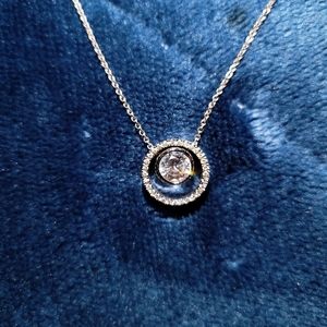 Floating Diamond Necklace